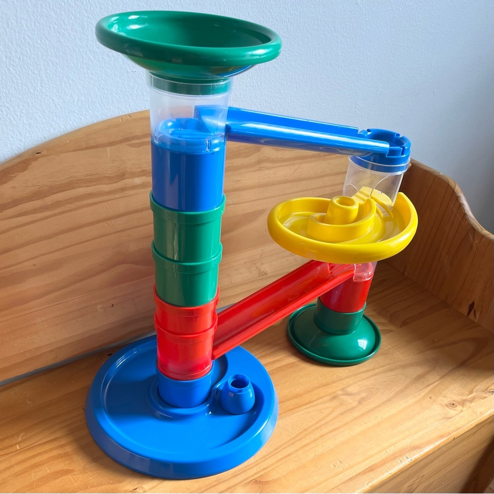 My First Marble Run / Lakeshore Learning Ball Drop Maze Baby/Toddler Toy